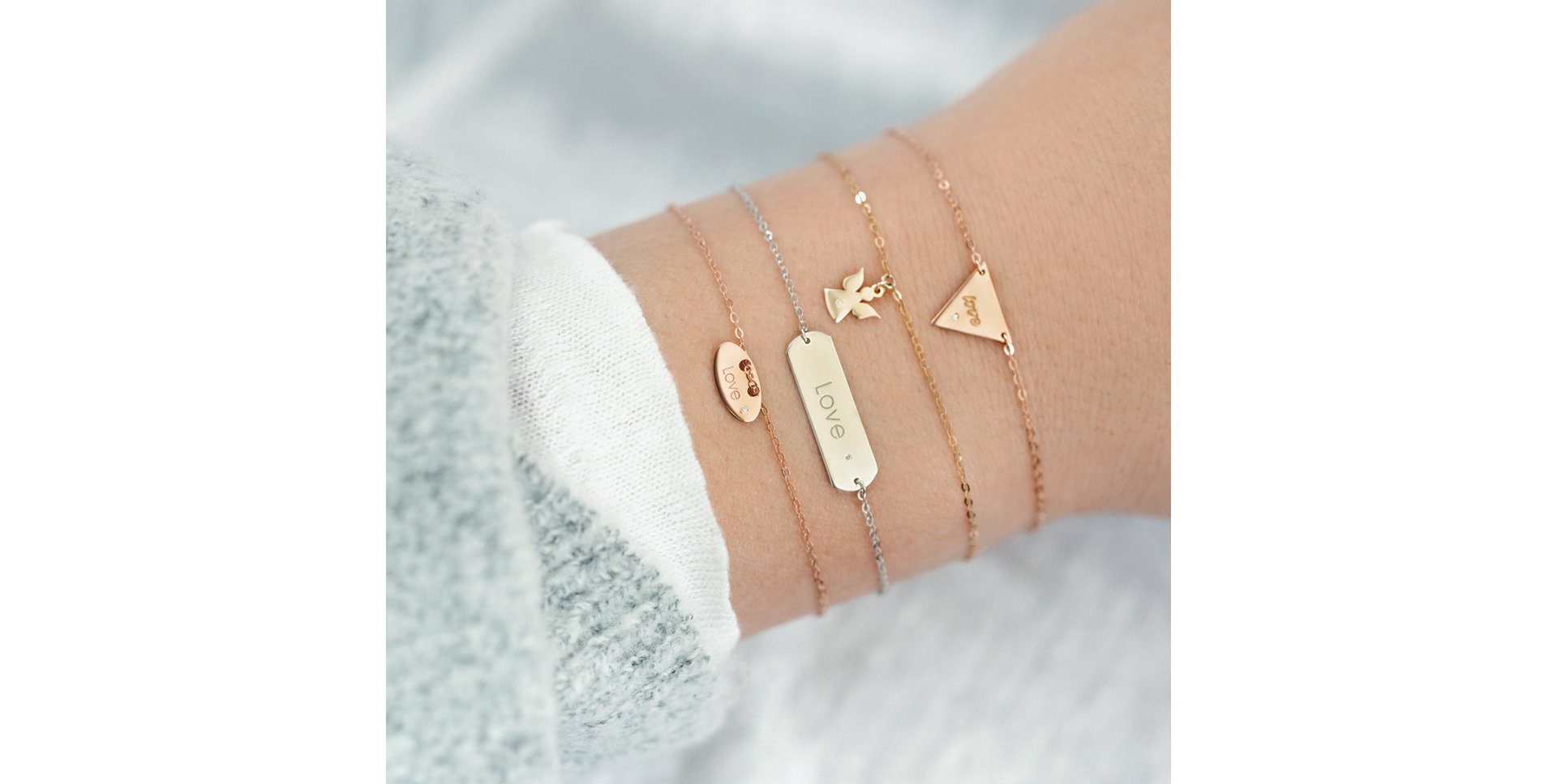 Diamond bracelet Amour Glamour