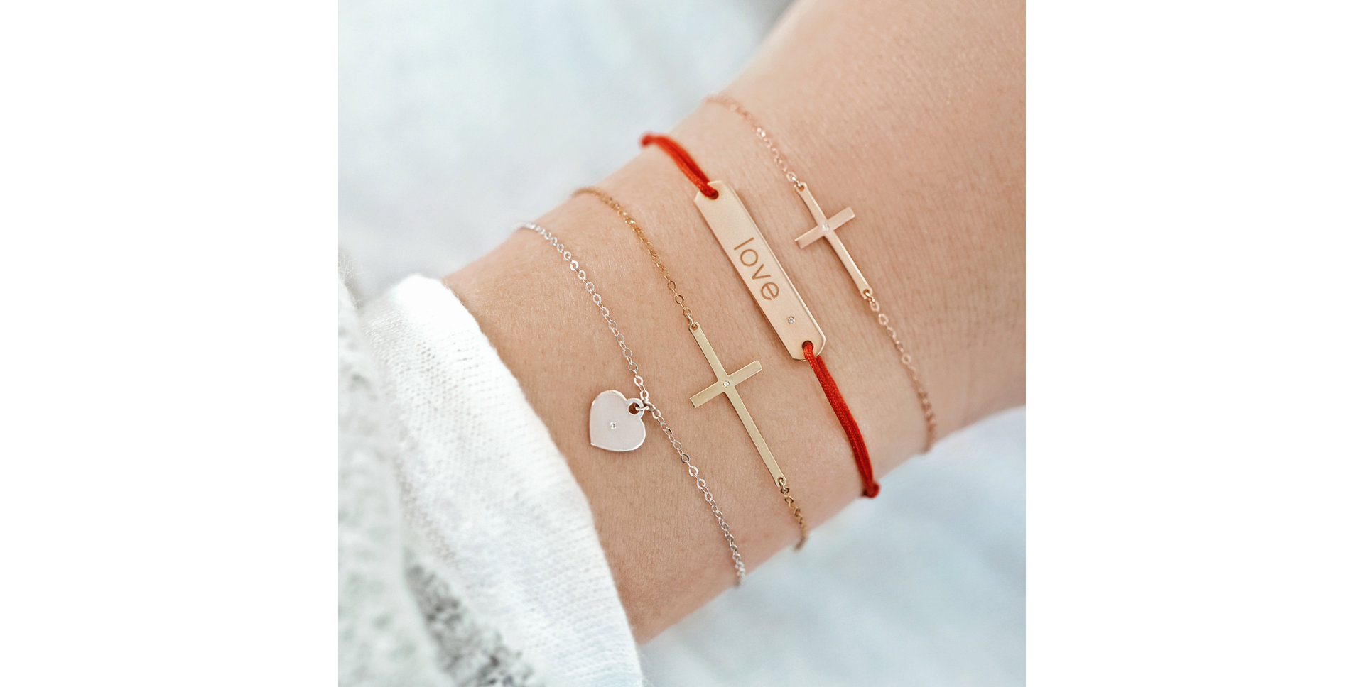 Diamond bracelet Amour Love