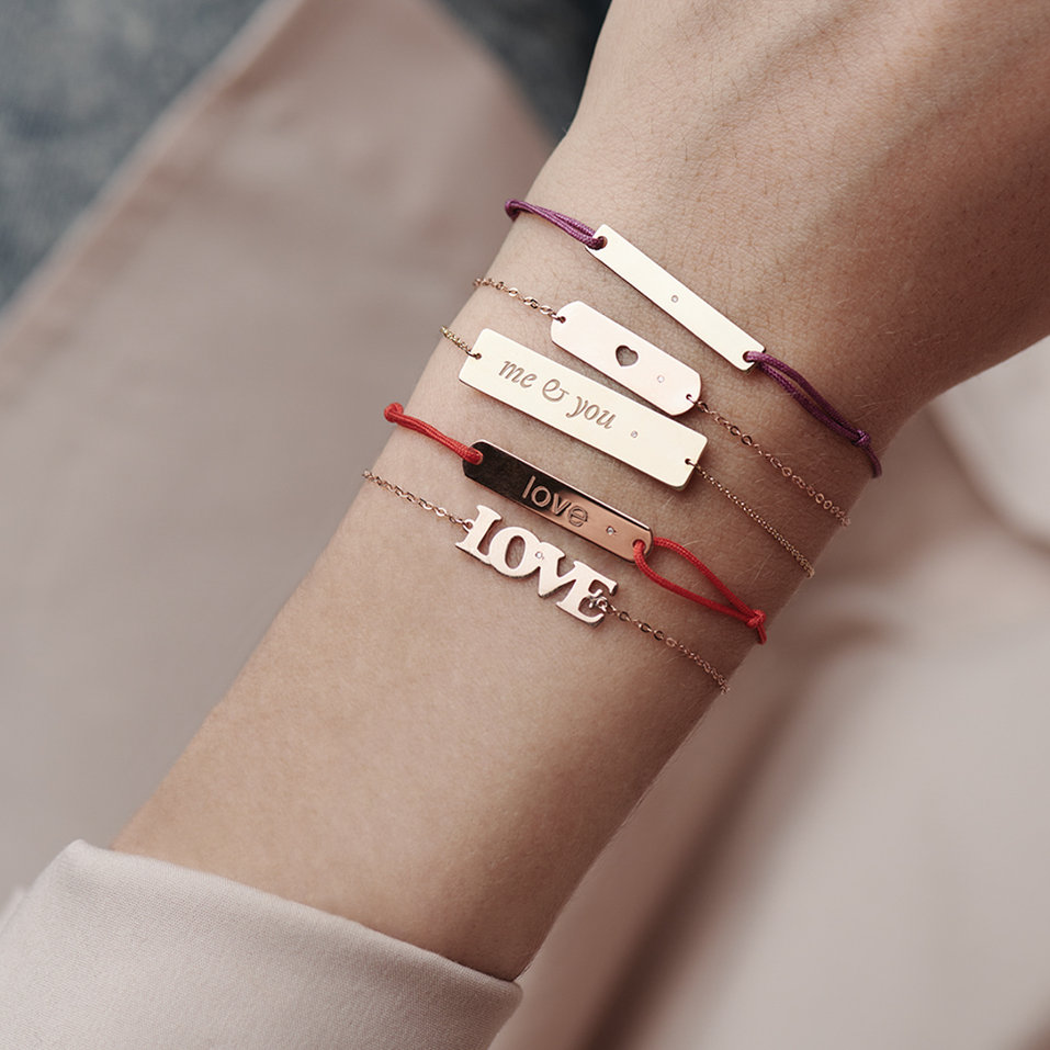 Diamond bracelet Amour Love