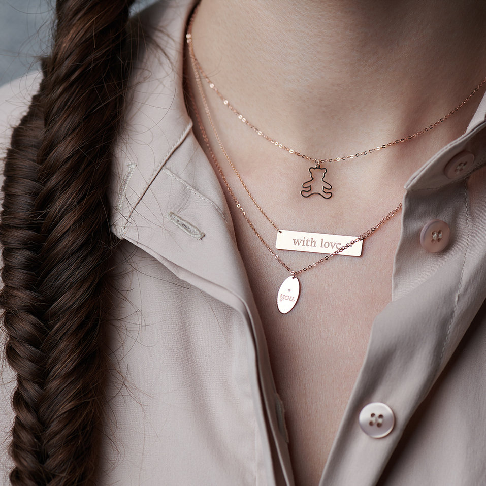 Diamond necklace Fantasy Amour