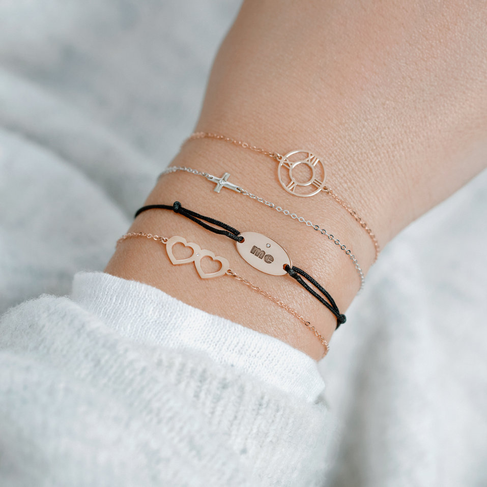 Diamond bracelet Love