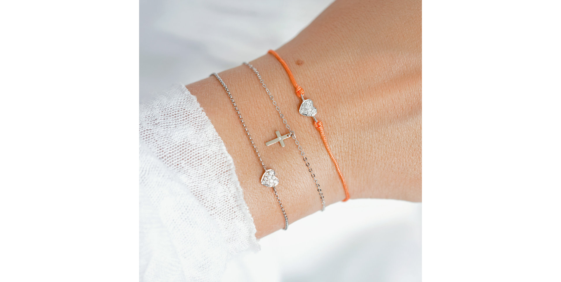 Diamond bracelet My Heart