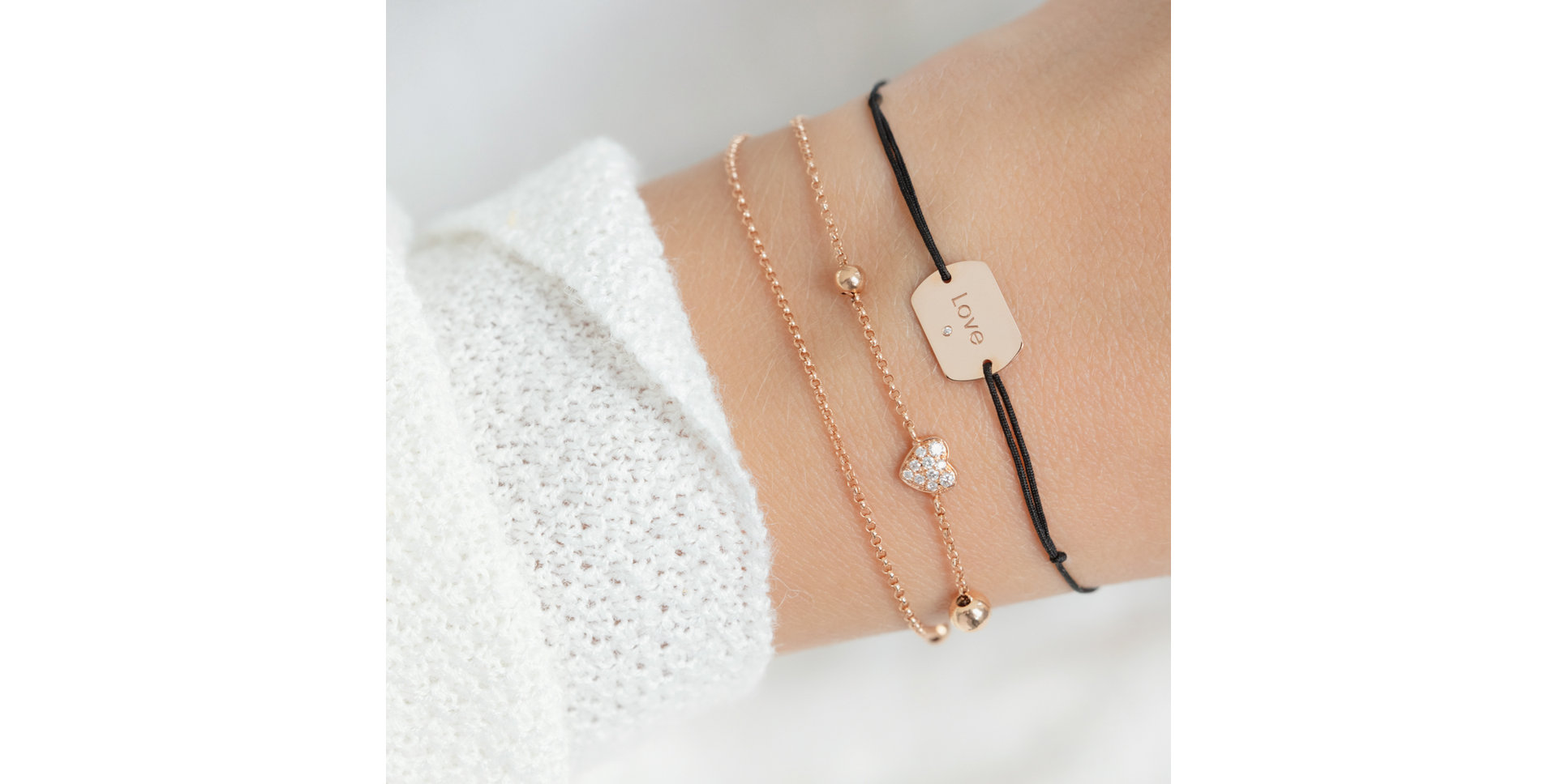 Diamond bracelet Diamond Heart