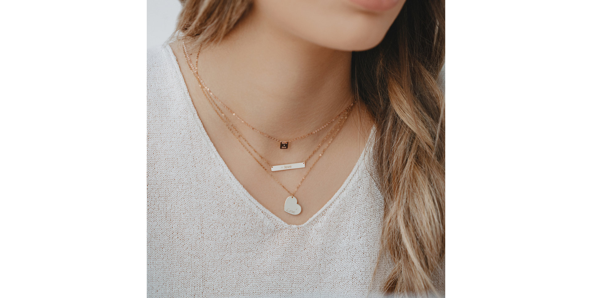 Diamond necklace Forever Darling