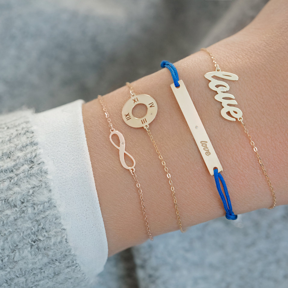 Diamond bracelet Love