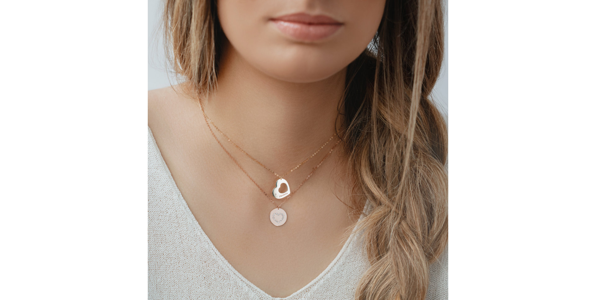 Diamond necklace Diamonds Heart