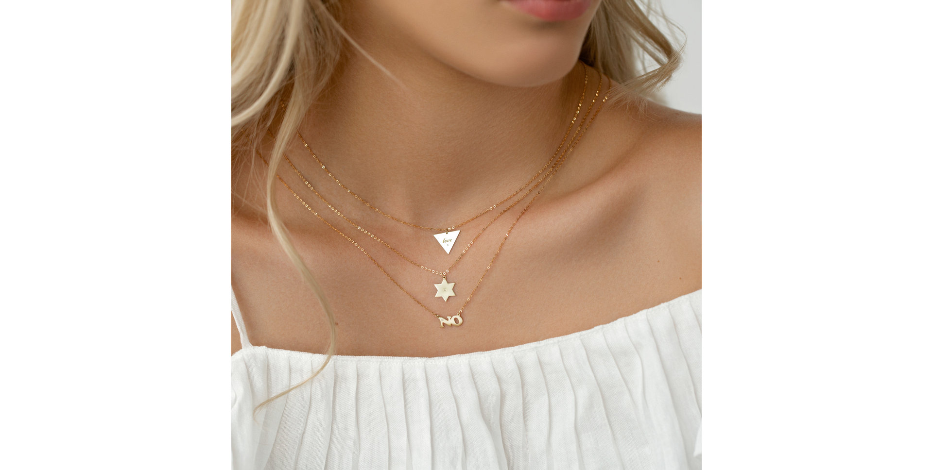 Diamond necklace Jude