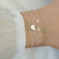 Diamond bracelet Heart Love4