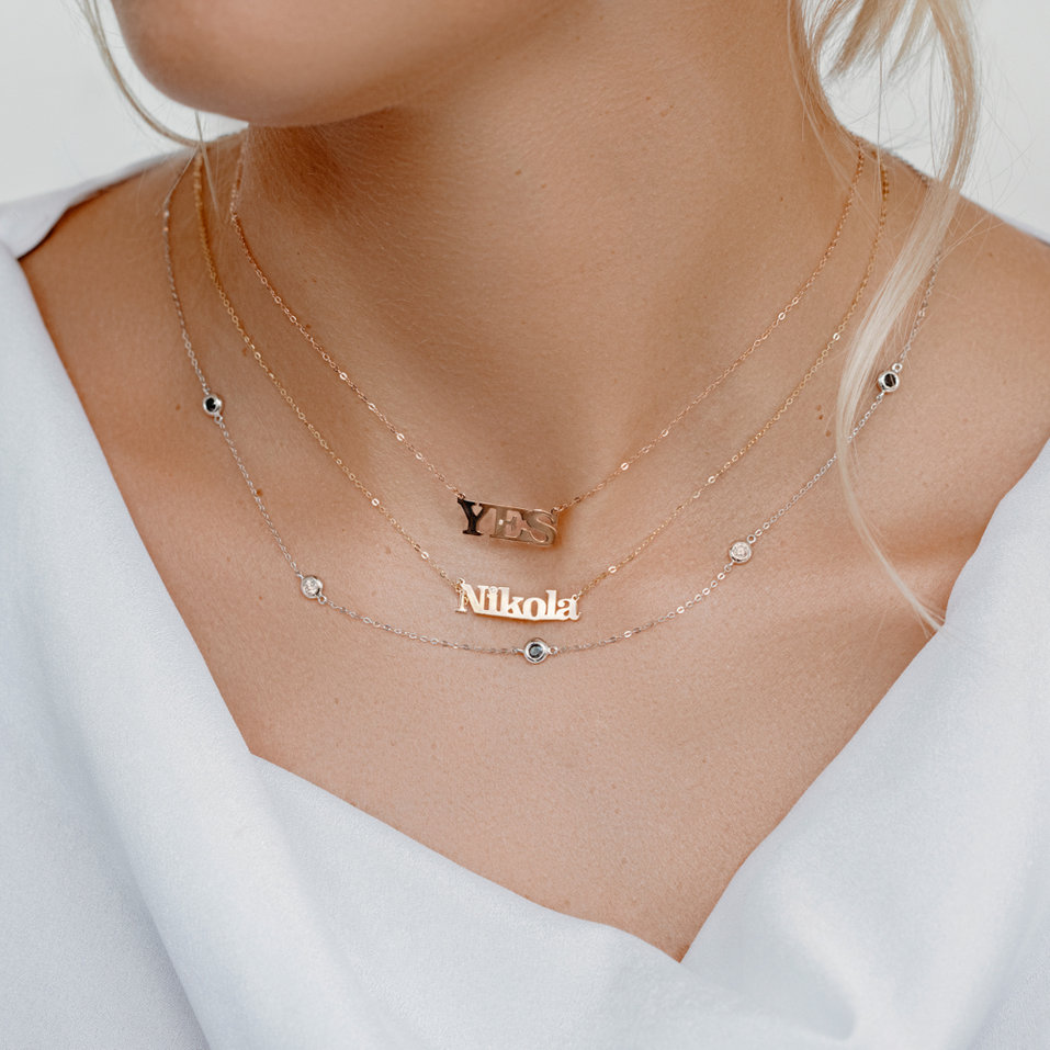 Diamond necklace YES