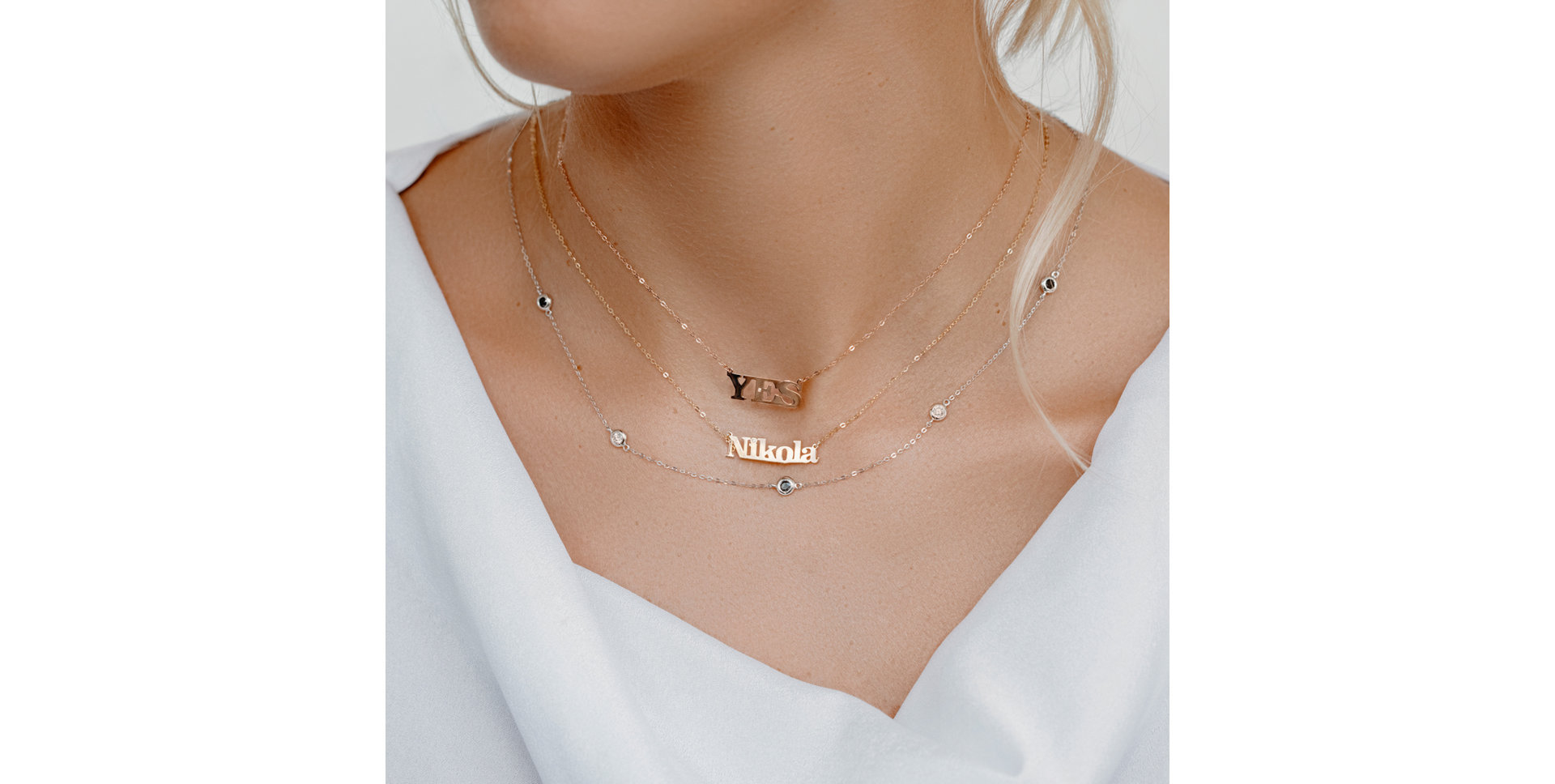 Diamond necklace YES