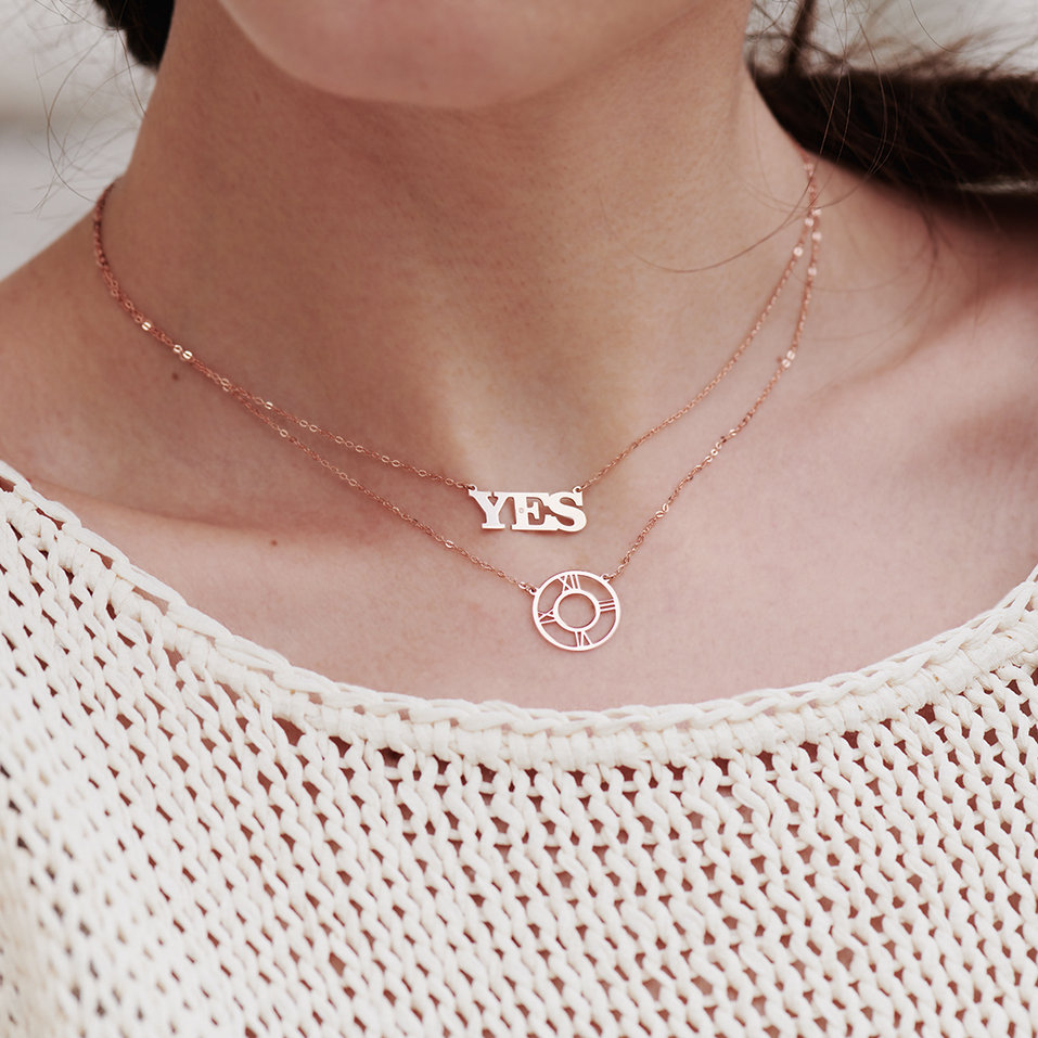 Diamond necklace YES