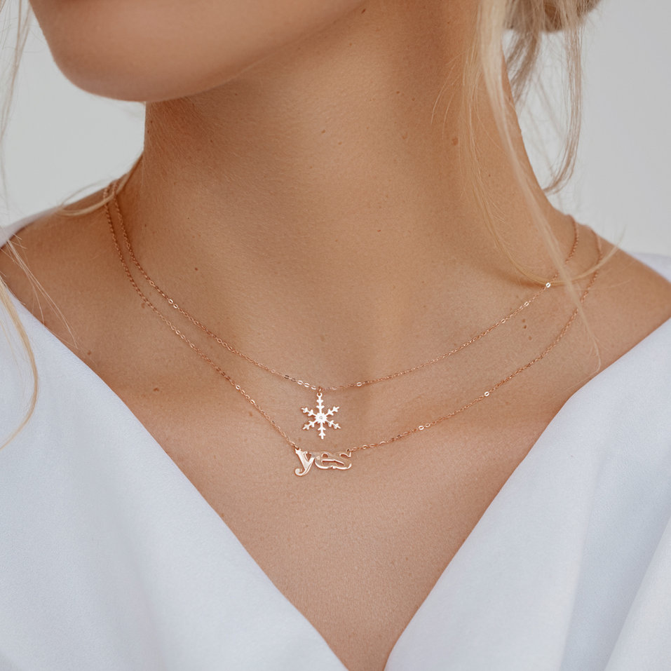 Diamond necklace YES