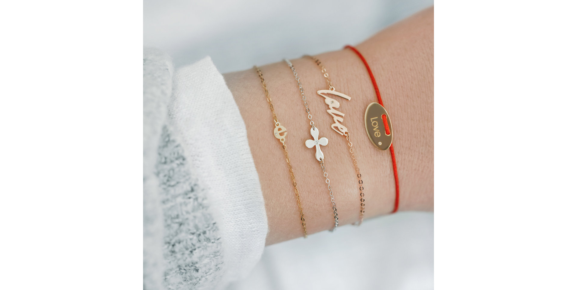 Diamond bracelet Love Maker