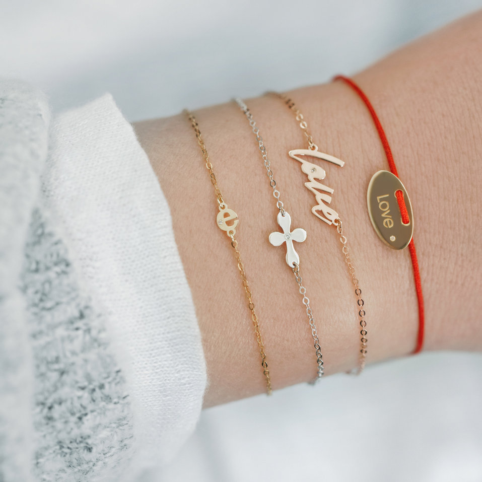 Diamond bracelet Love Maker