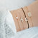 Diamond bracelet Military Stamp Love5
