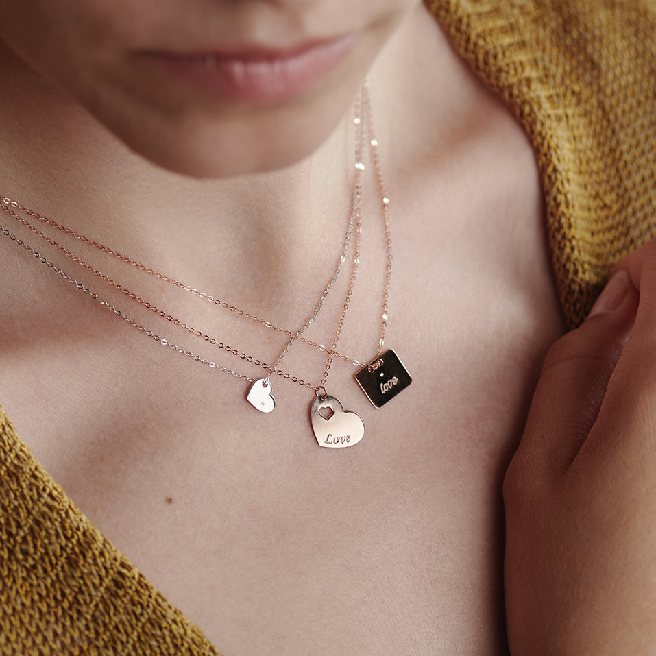 Diamond necklace Military Amour