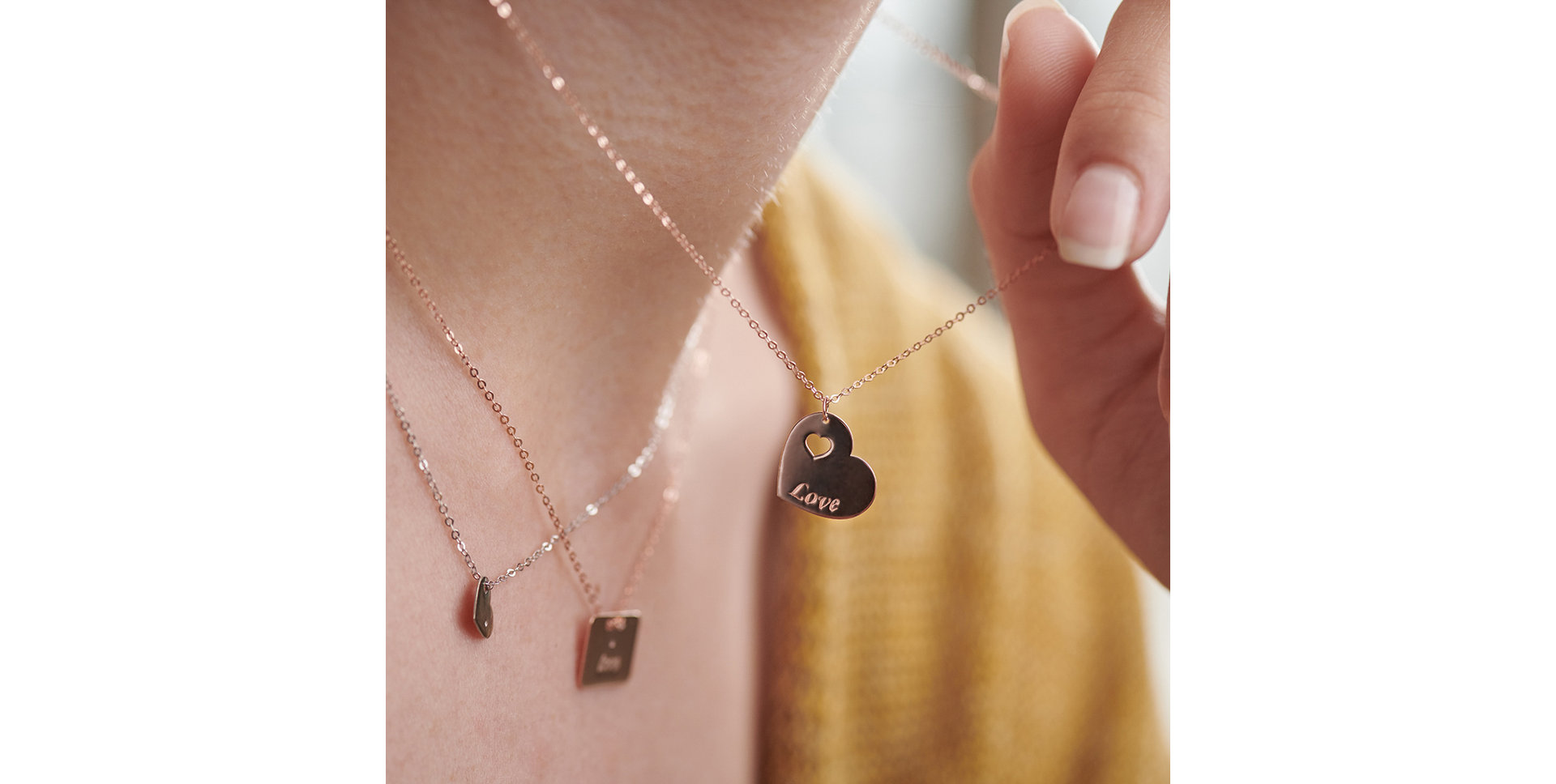 Diamond necklace Military Amour