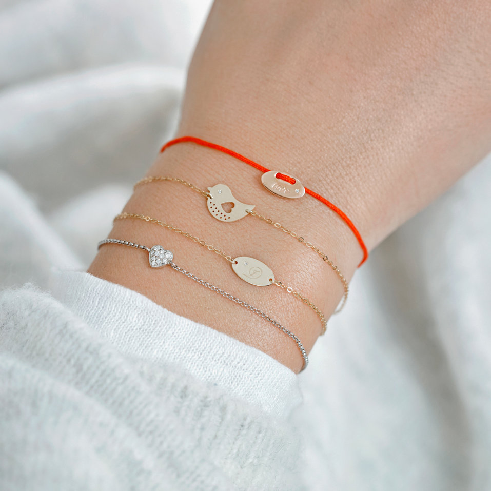 Diamond bracelet Mini Stamp