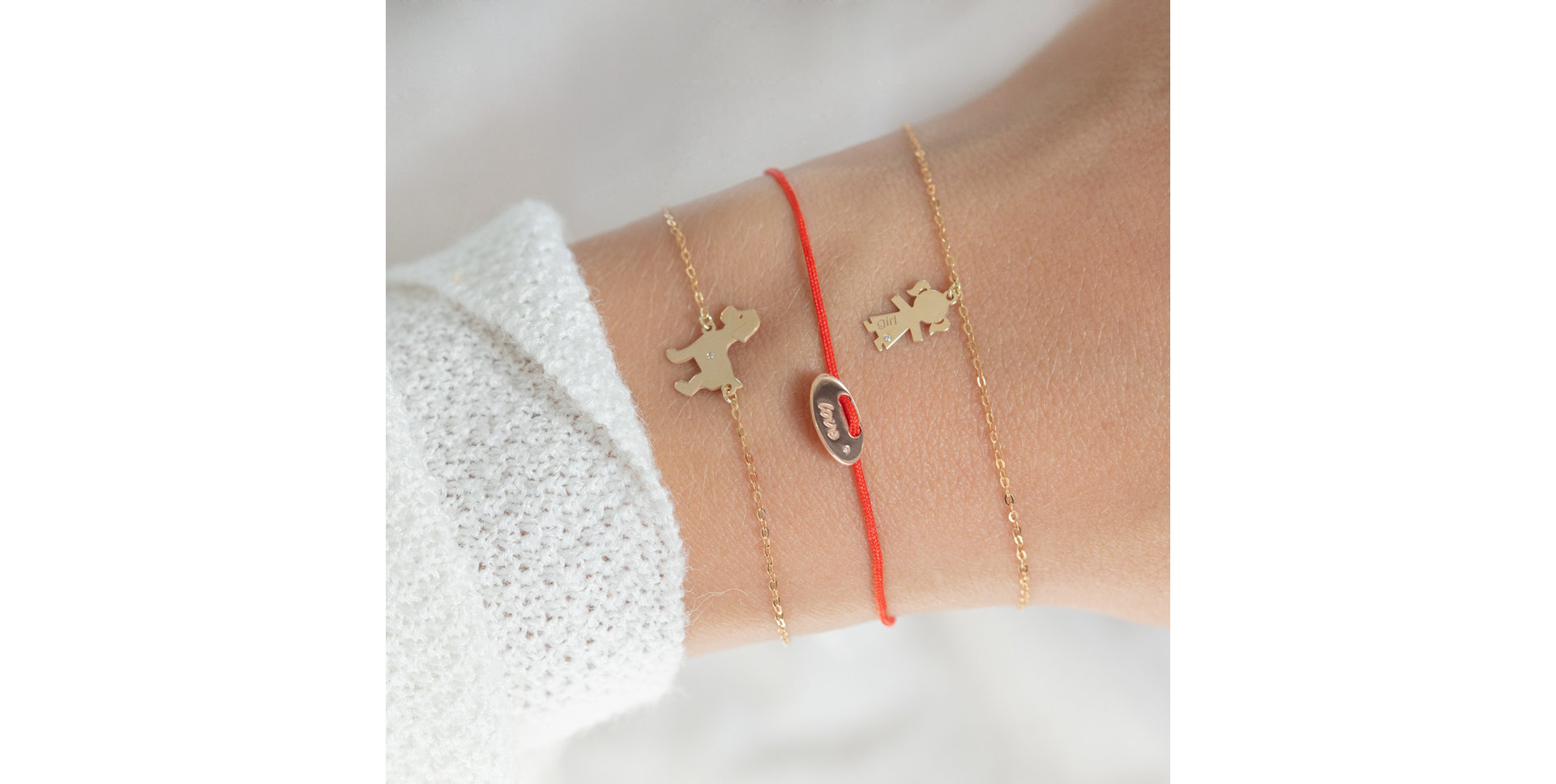 Diamond bracelet Mini Stamp