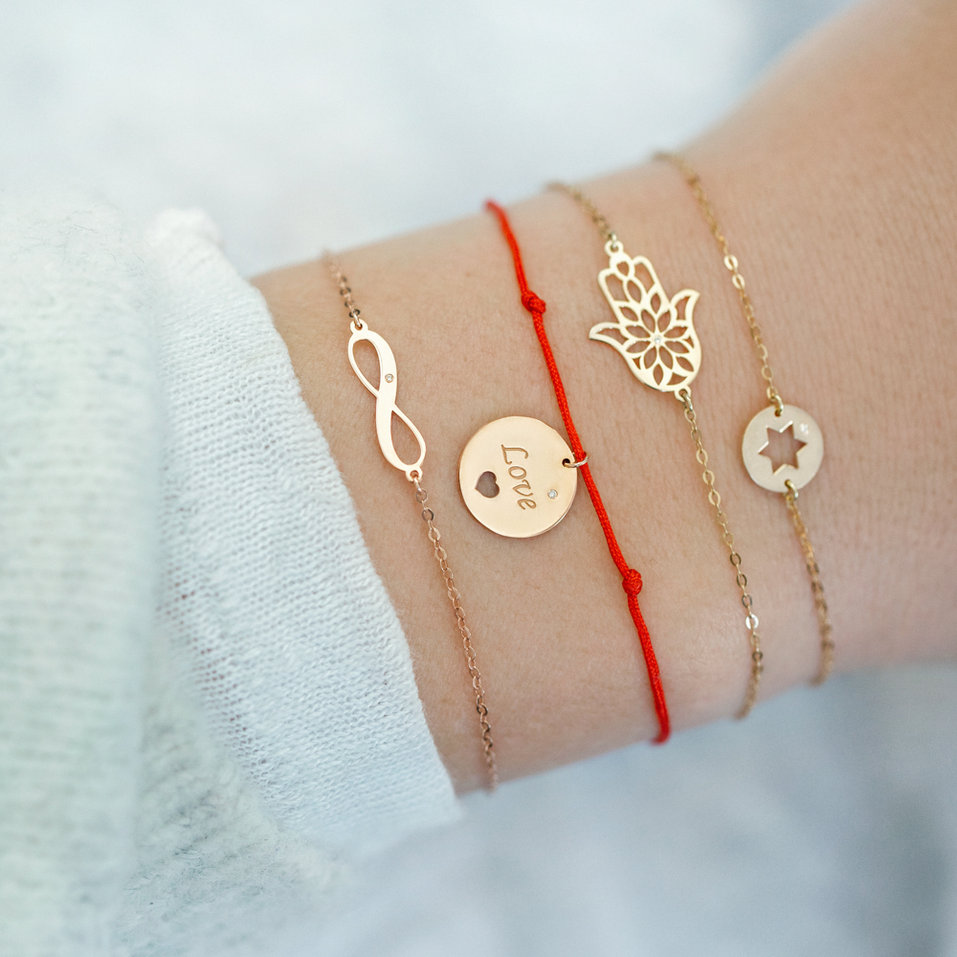 Diamond bracelet Love Magical