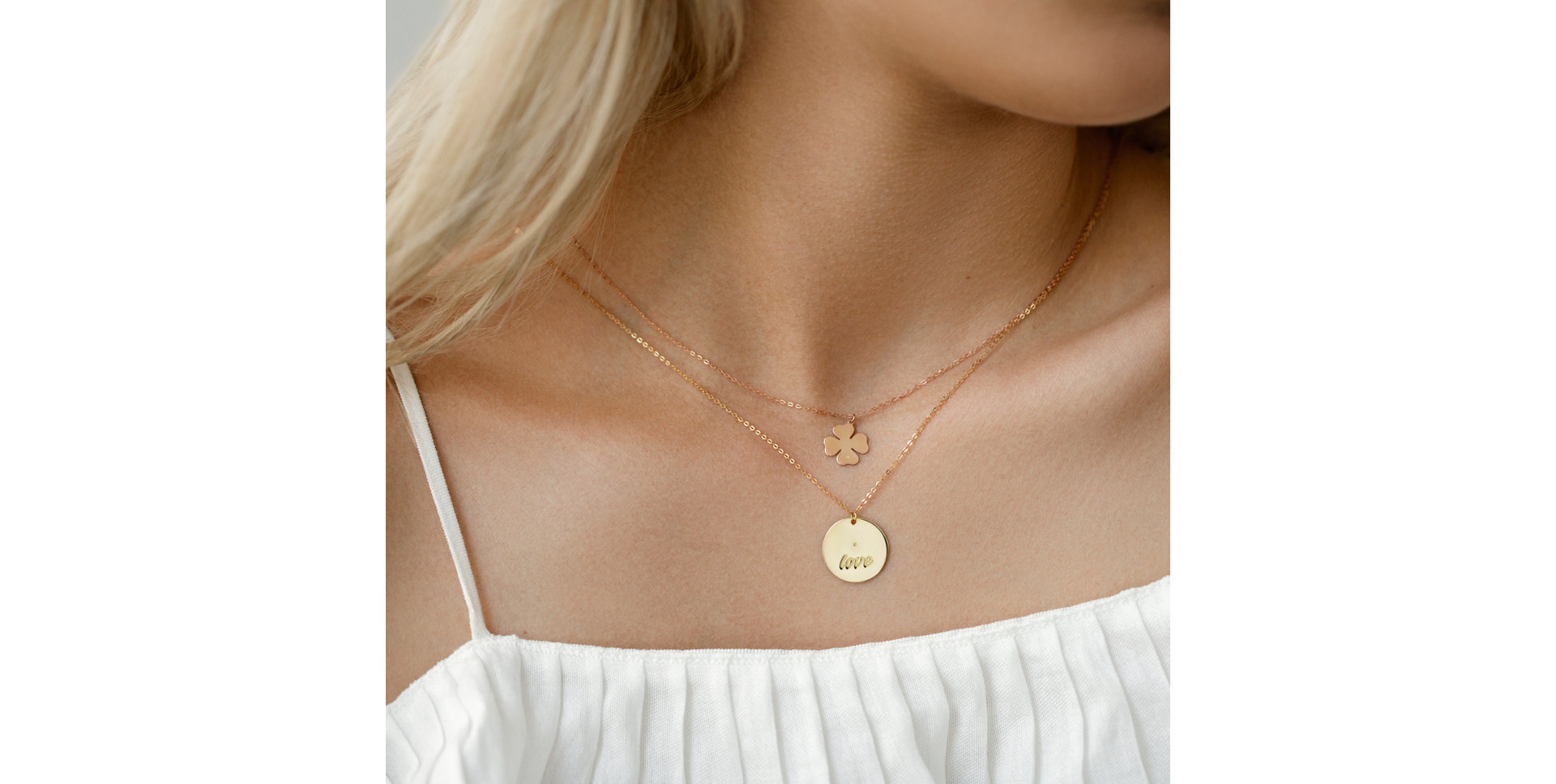 Diamond necklace Get Lucky