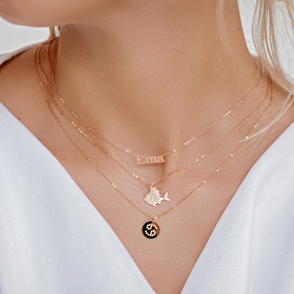 Diamond necklace Classic name