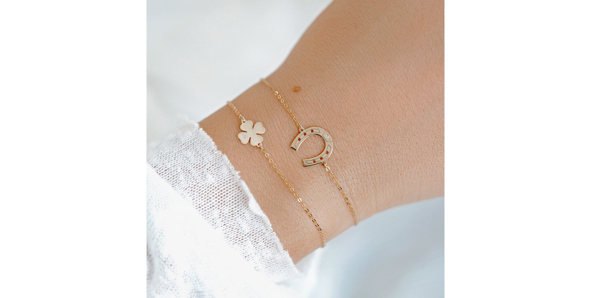 Diamond bracelet Get Lucky