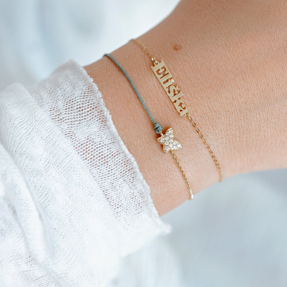 Diamond bracelet Name