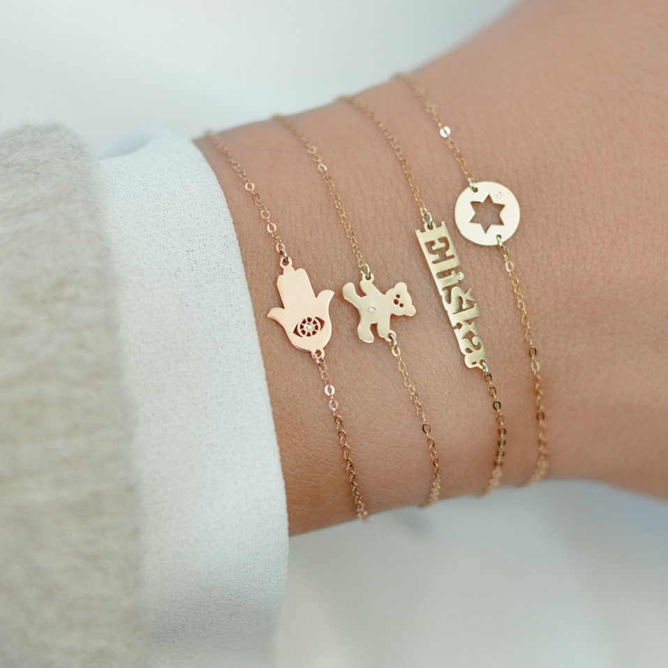 Diamond bracelet Name