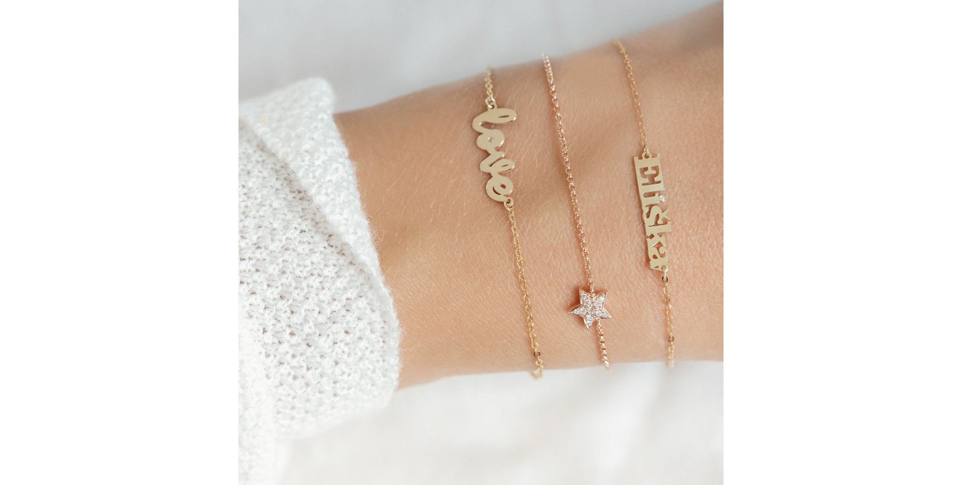 Diamond bracelet Name