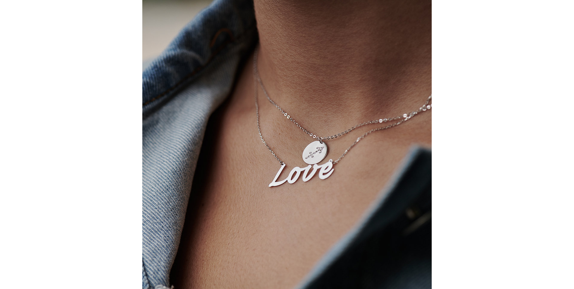 Diamond necklace Virgo