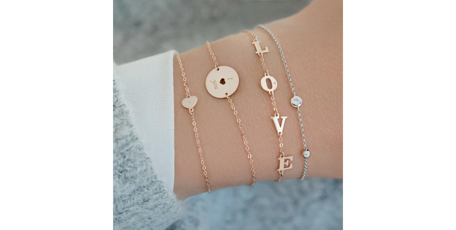 Diamond bracelet Diamond Heart