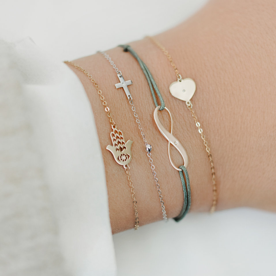 Diamond bracelet Diamond Heart