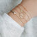 Diamond bracelet One Heart7