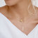 Diamond necklace Extra Butterfly7