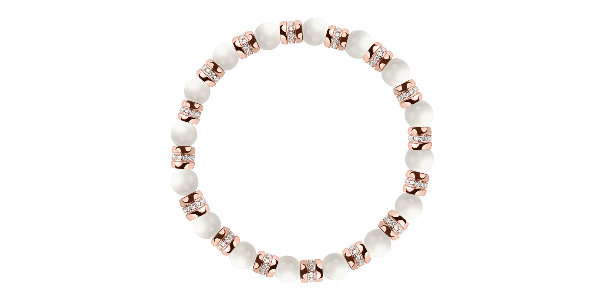 Diamond braclet with Agate Essential Shine