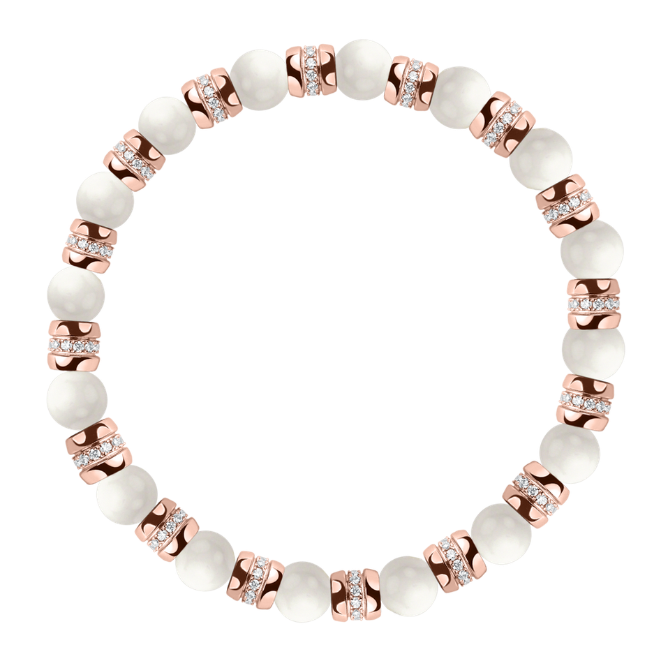 Diamond braclet with Agate Essential Shine