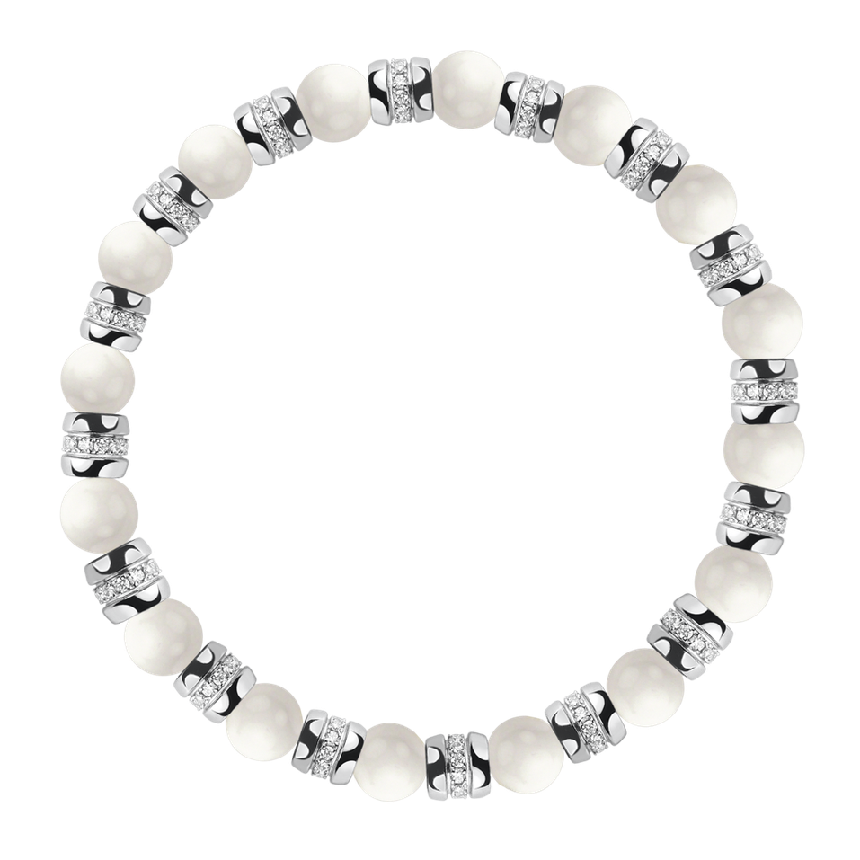 Diamond braclet with Agate Essential Shine