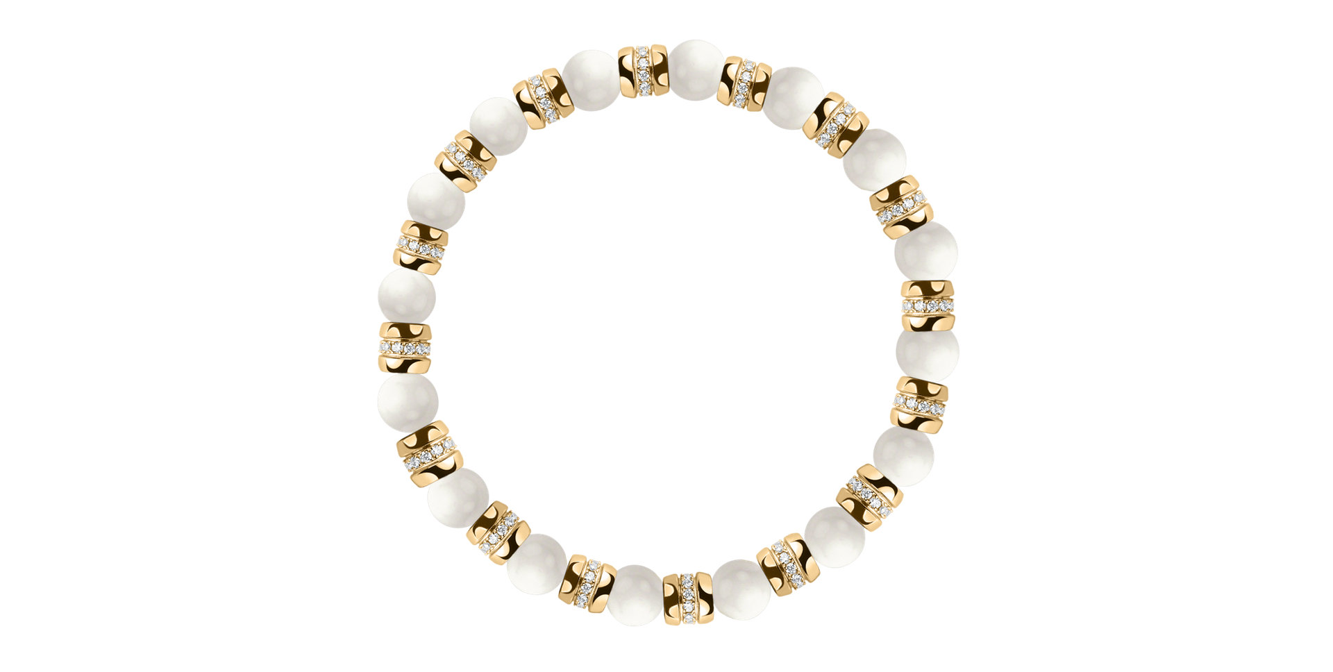 Diamond braclet with Agate Essential Shine