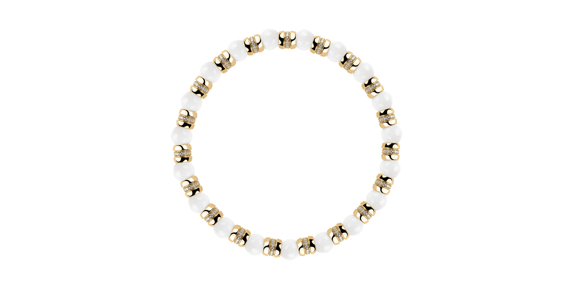 Diamond braclet with Agate Essential Shine