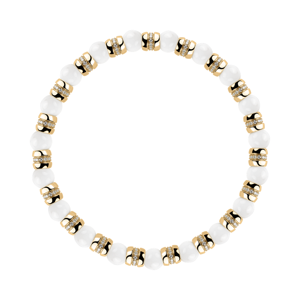 Diamond braclet with Agate Essential Shine