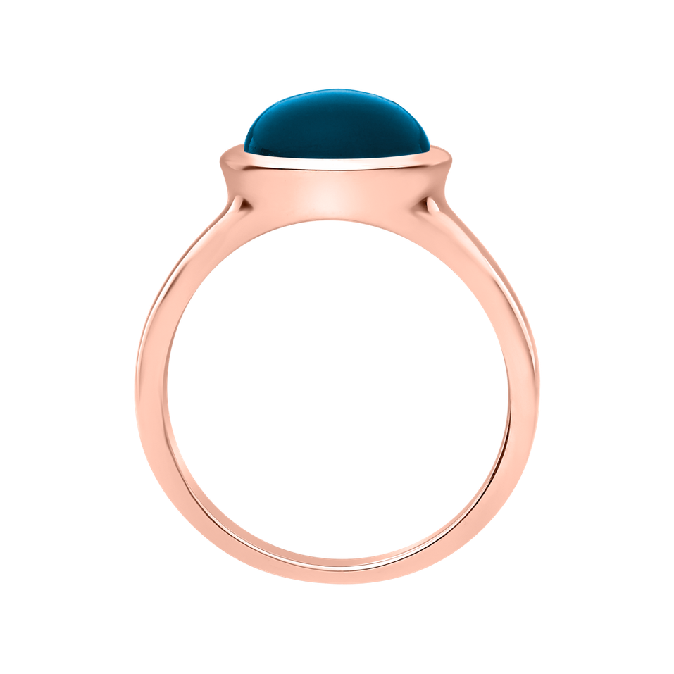 Ring with Topaz London Bonbon