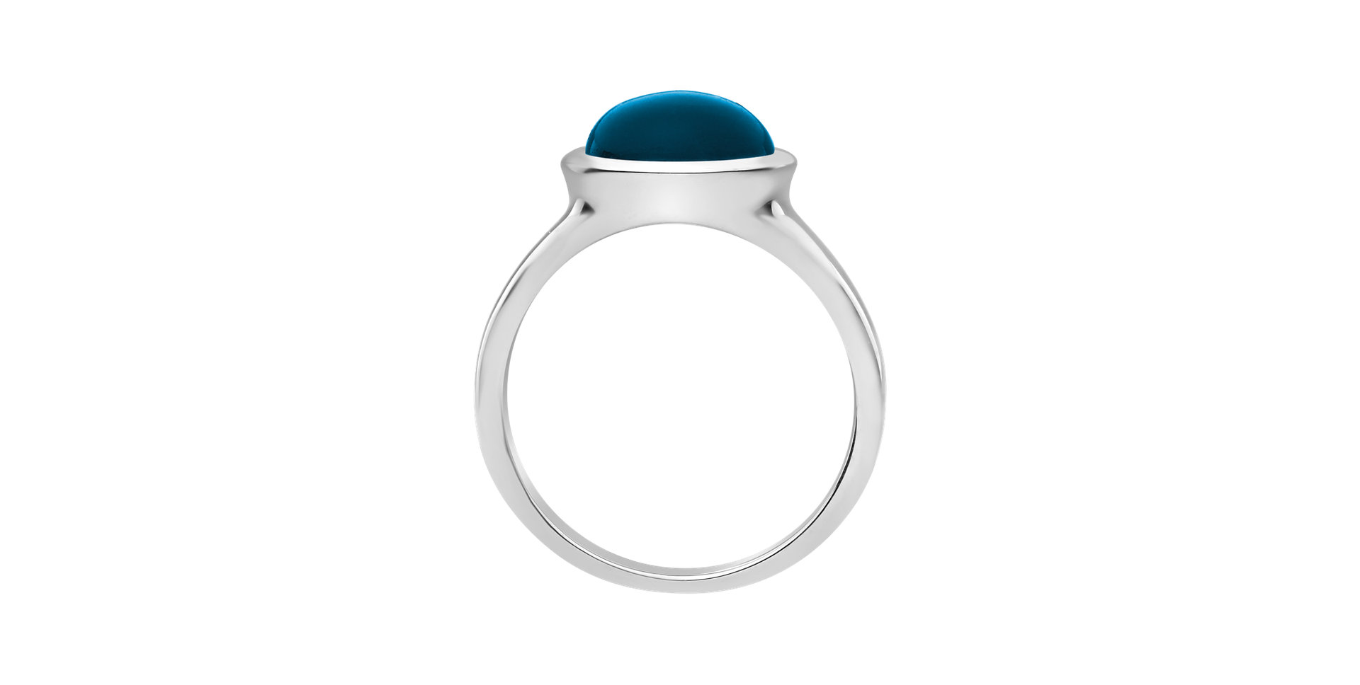 Ring with Topaz London Bonbon