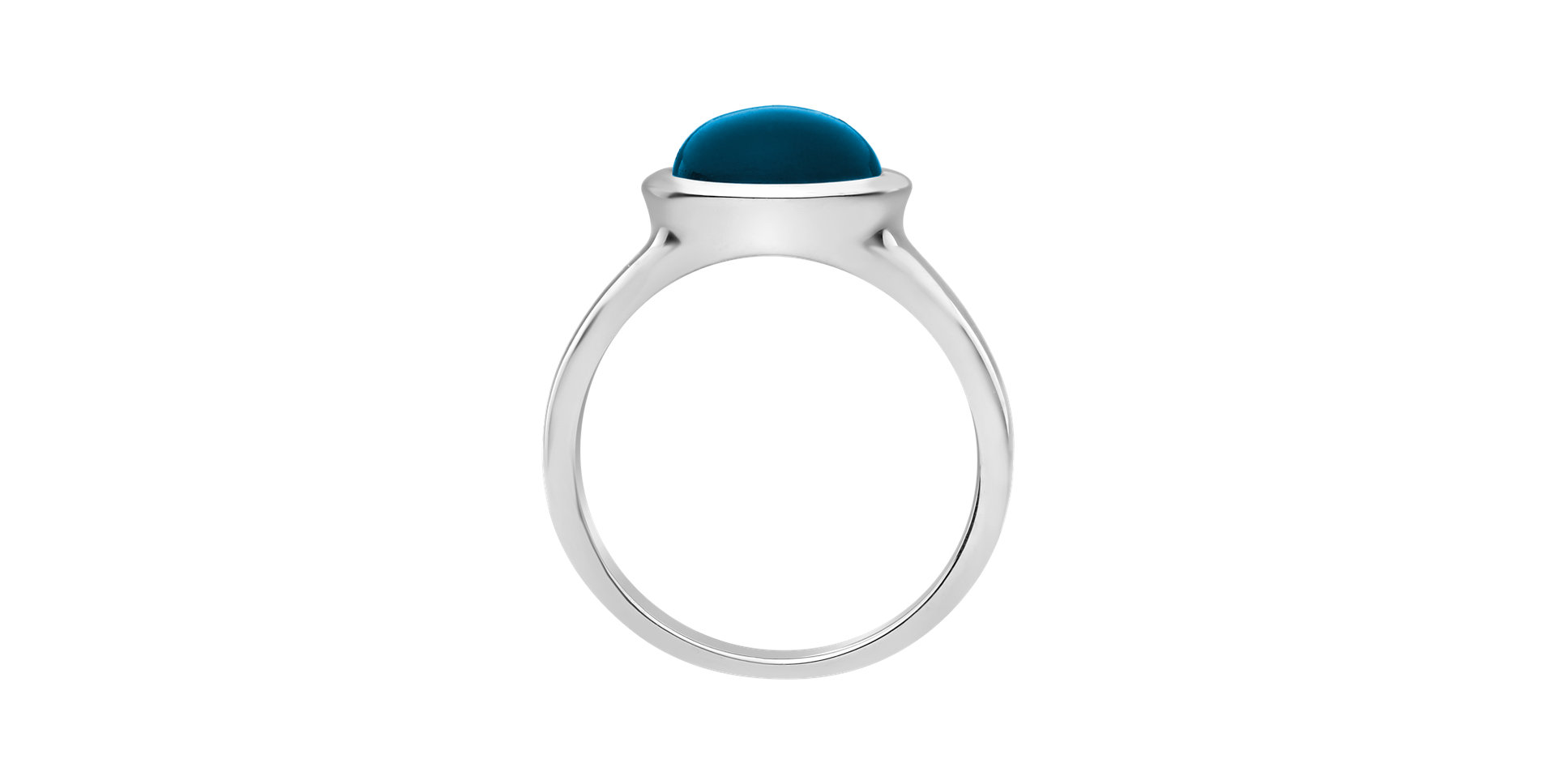 Ring with Topaz London Bonbon