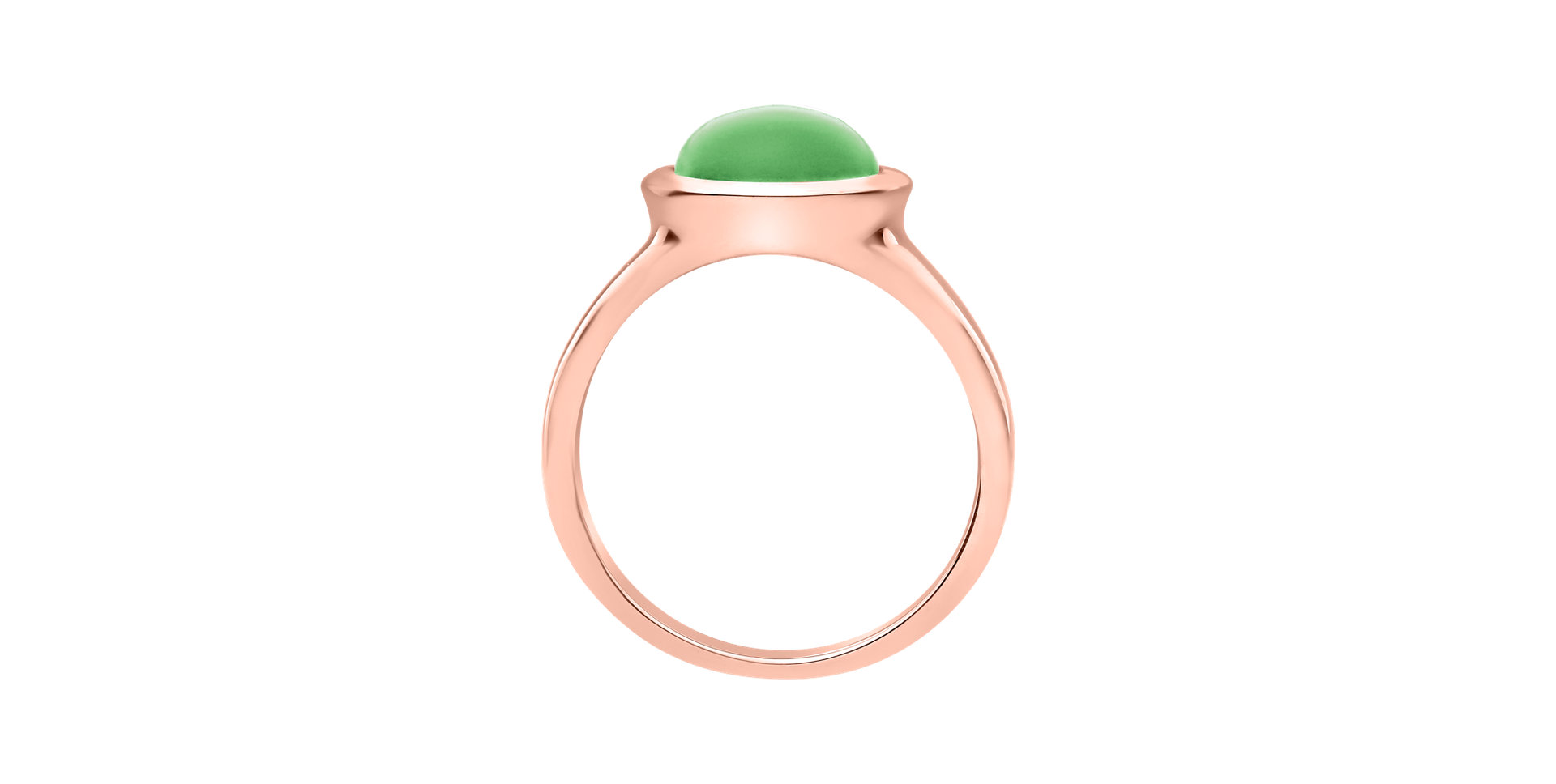 Ring with Chrysoprase Bonbon