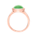 Ring with Chrysoprase Bonbon4