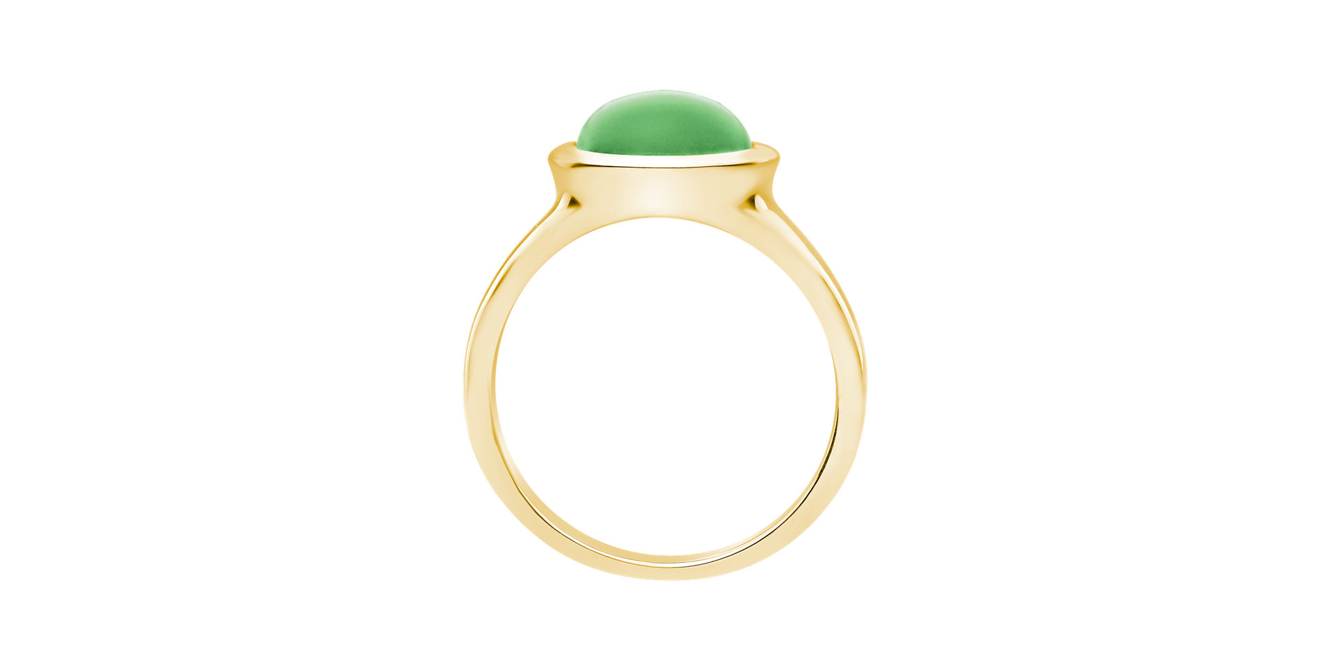 Ring with Chrysoprase Bonbon