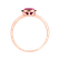 Ring with Pink Garnet Bonbon4