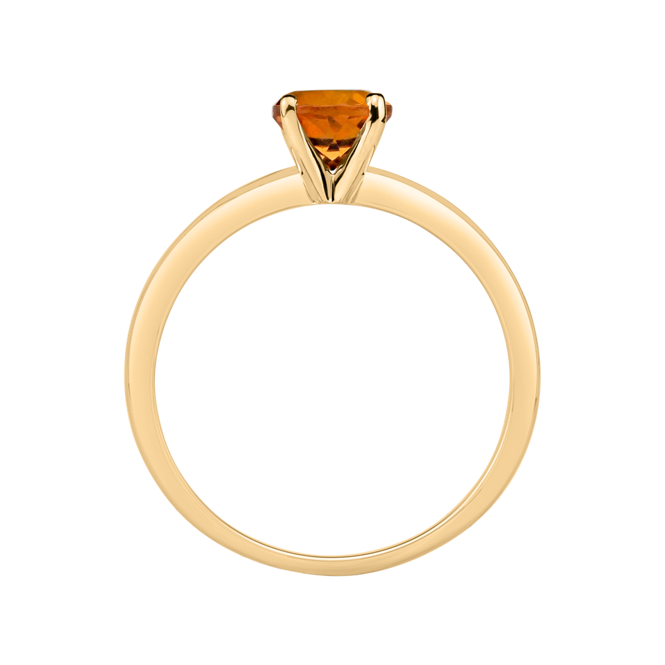 Ring with Citrine Madeira Bonbon