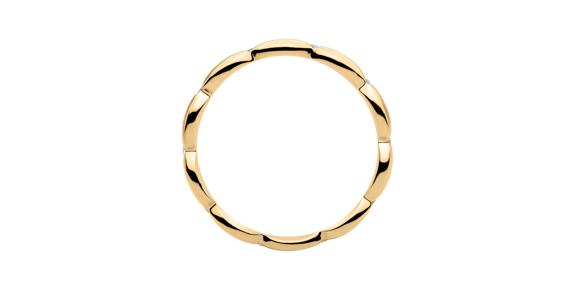 Diamond ring Princess Crown